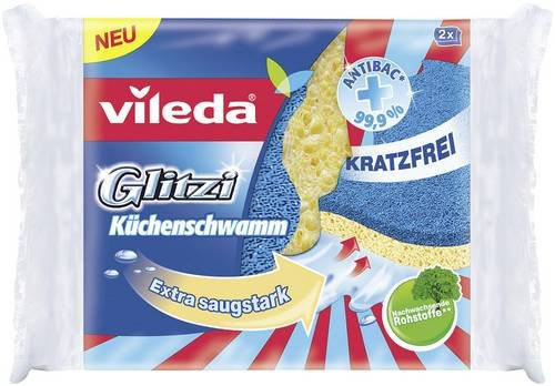 Vileda Küchenschwamm Glitzi 2er-Pack multicolour - Bild 1