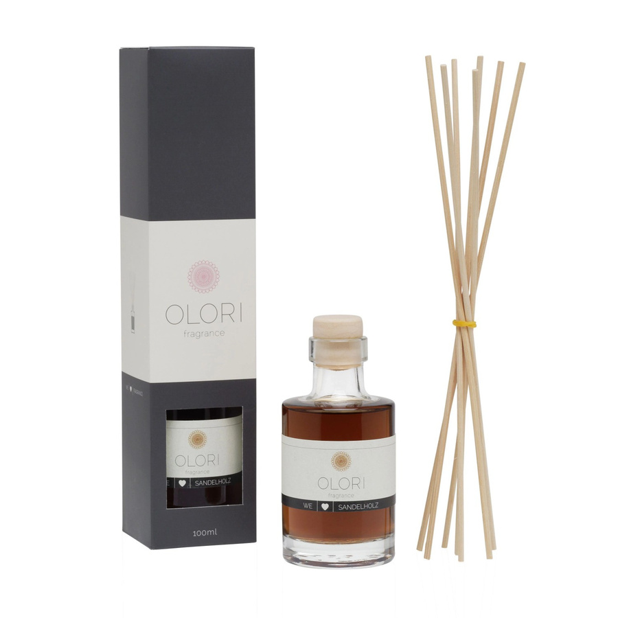 Olori Raumduft Sandelholz mit Rattan-Stäbchen 100 ml - Bild 2