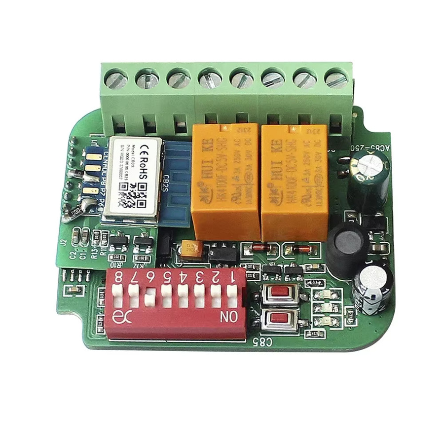 Tuya WiFi Garagentor Empfänger Multi Frequenz 280-915 MHz Fernbedienung Schalter in Weiß - Bild 2