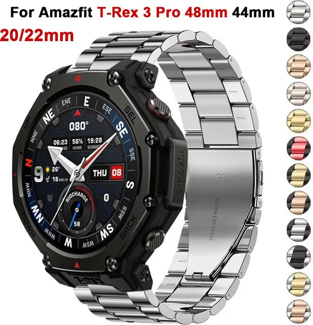 Uhrenarmband Edelstahl, Silber, Unisex - Bild 1