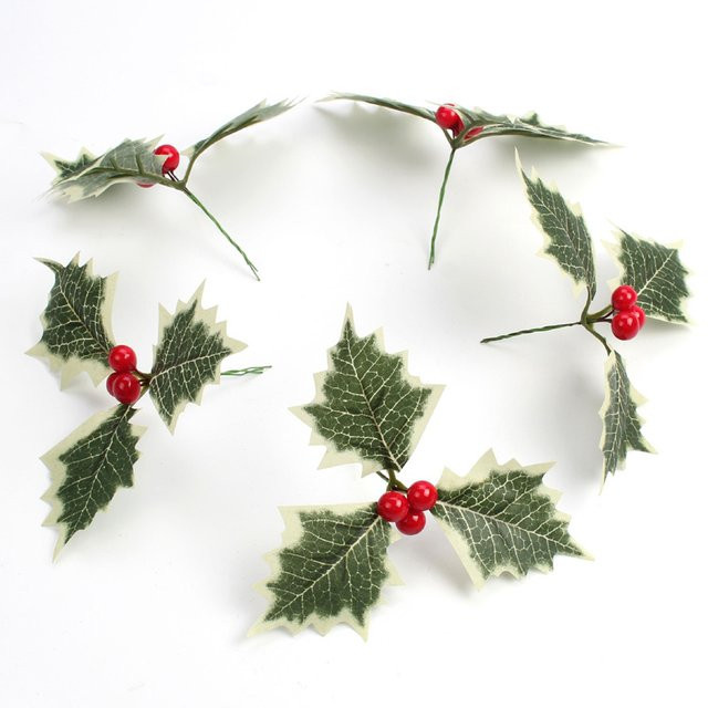 RIBBON HOUSE Künstliche Weihnachtsbaum Beeren in Rot, 10 Stück, Höhe: 13 cm - Bild 1