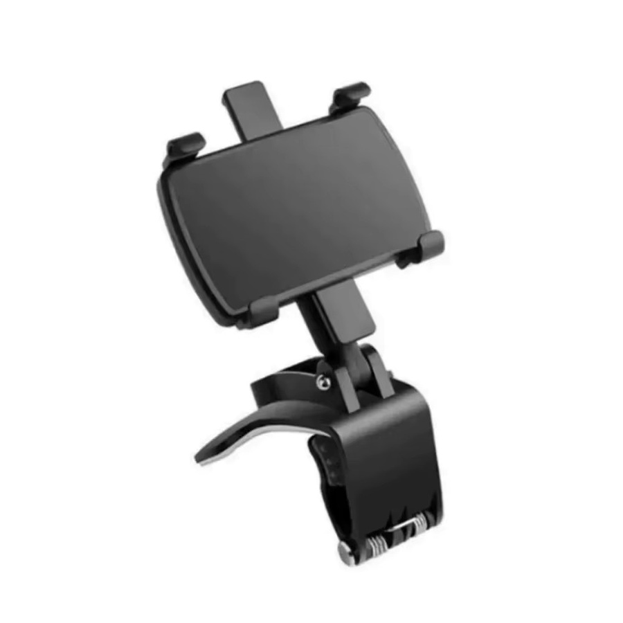 Drehbarer Handyhalter für das Armaturenbrett in Schwarz, 360-Grad-Rotation, passend für Handys von 4 bis 7 Zoll - Bild 2