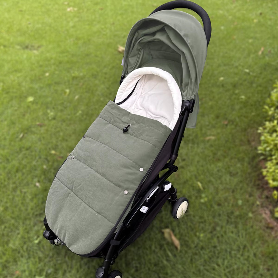 Colu Kid Warmer Fußsack für Kinderwagen in Schwarz, kompatibel mit Babyzen YOYO, YOYO+, YOYO2, Stokke YO3 und Bugaboo - Bild 5