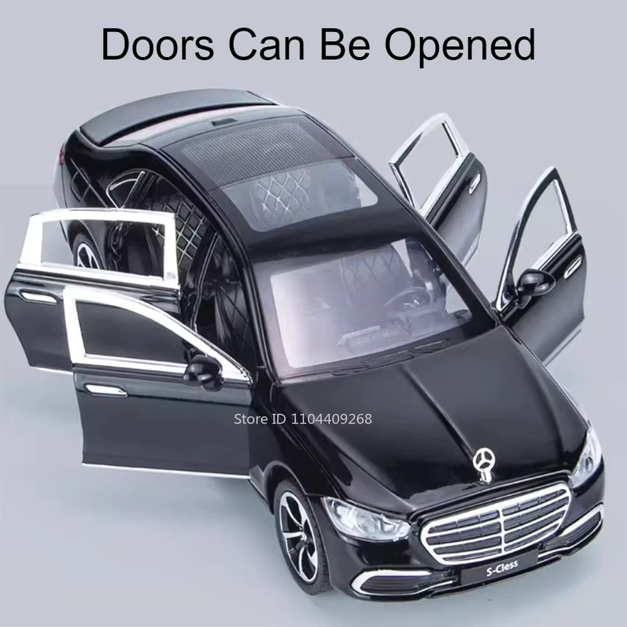 MAKEDA S400L GLE350 Auto, Modellfahrzeug, Maßstab 1:24, Metall, Licht und Sound, ab 6 Jahren - Bild 2