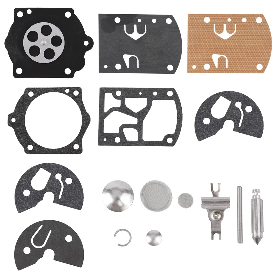 Vibratite Carb-Rebuild Kit für WB37 und K10-WB Kettensäge, Vergaser Dichtung Ersatzteile Set, Multicolor - Bild 3