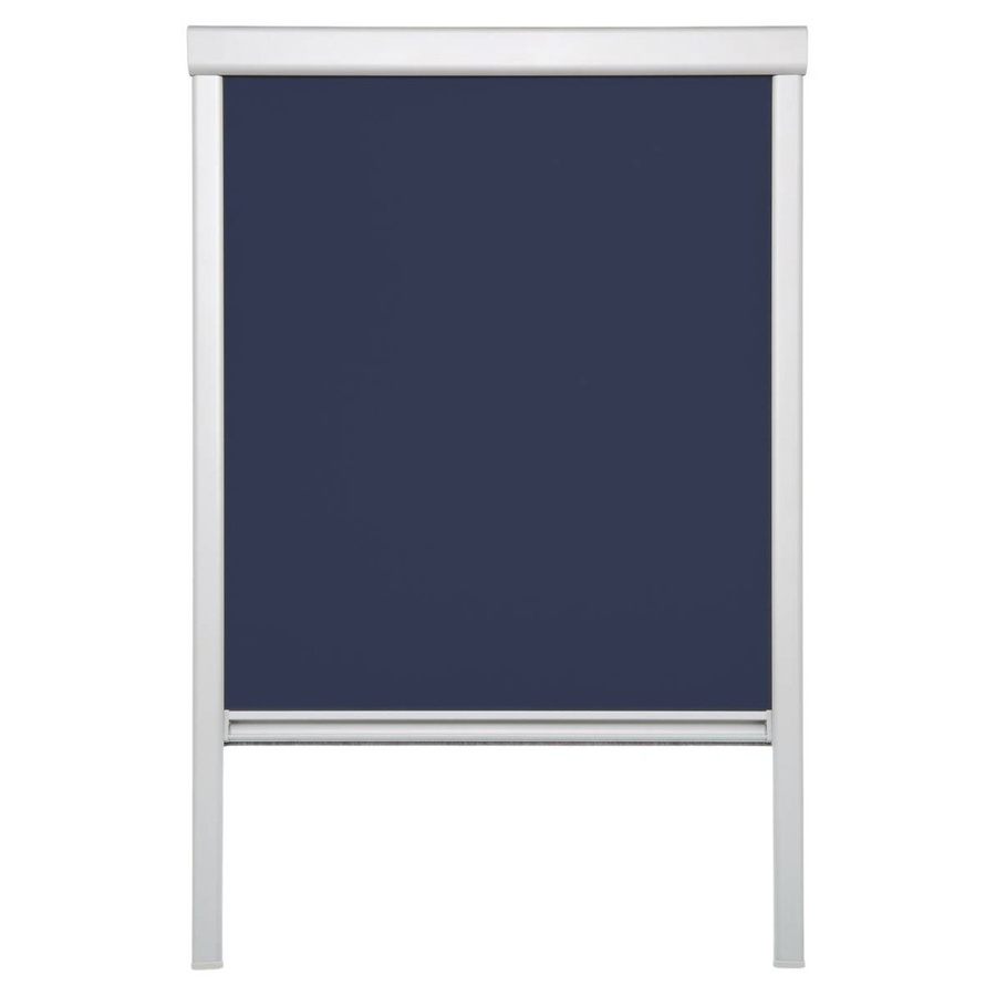 Lichtblick Skylight Dachfensterrollo Thermo Verdunkelung Blau B: 97,3 cm, H: 94 cm - Bild 3