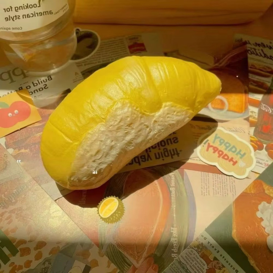 Simuliertes Durian-Squishy-Spielzeug, Taba-Silikon, Slow-Falling-Toy - Bild 2