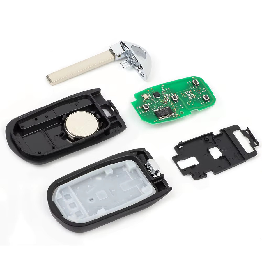 KEYECU Smart Remote Key Fob für Buick Regal Enclave Encore GX Lacrosse 2021-2023, FCCID HYQ4ES / HYQ4AS, 3/4/5B, 315 MHz / 433 MHz, Schwarz - Bild 4