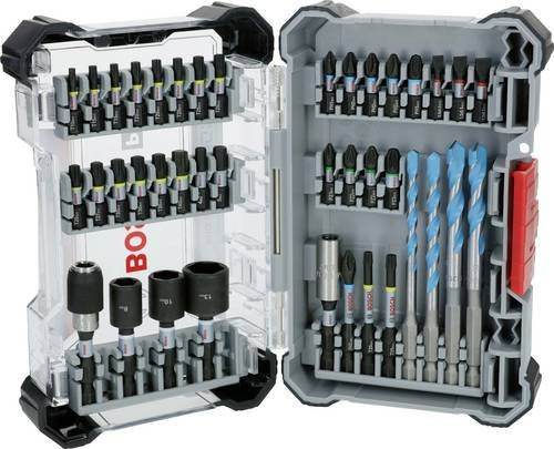 Bosch PRO Impact Schrauberbits und Multi Construction Bohrer Set, 40-teilig, multicolor - Bild 1