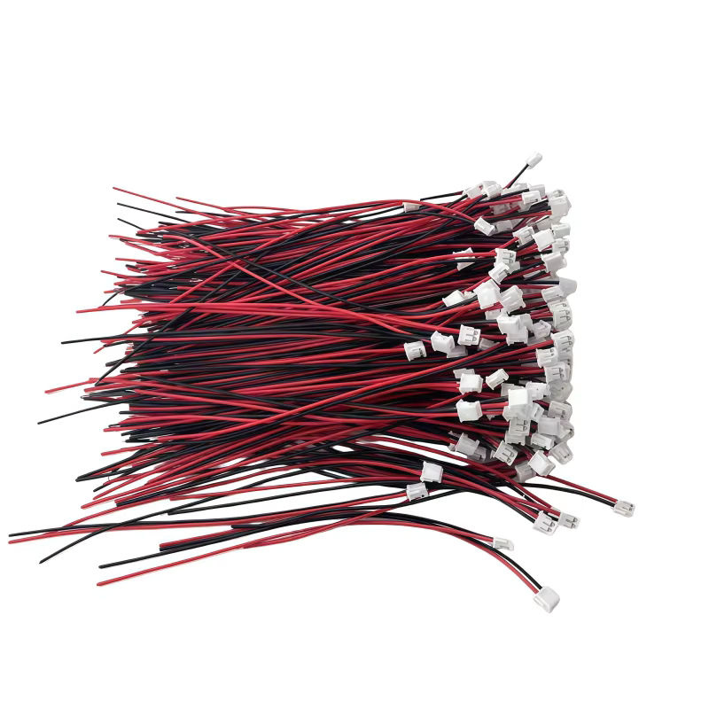 KePaQi ZH1.5 Kabelverbinder 2-polig mit 1,5mm Abstand und 100mm Länge für 28AWG Elektronik-Leitungen - Bild 3