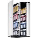 Durable Schlüsselkasten Key Box für 48 Schlüssel in Silber und Weiß, B/T/H: 40 x 30 x 11,8 cm - Bild 2