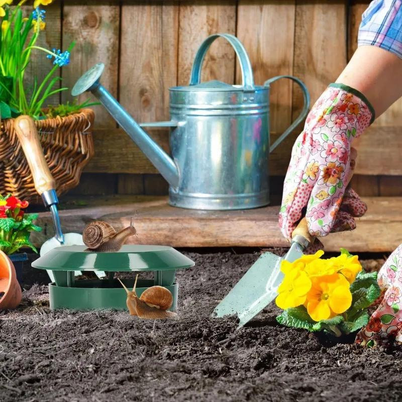 Gintrap Schneckenfalle Set zur umweltfreundlichen Schädlingsbekämpfung für Garten, Haushalt und Bauernhof, 3 Stück - Bild 4