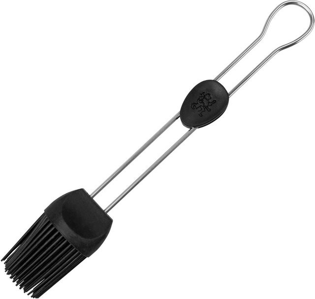 Stanley Rogers Backpinsel aus Silikon und Edelstahl in Schwarz und Silber, Länge: 25,5 cm - Bild 1