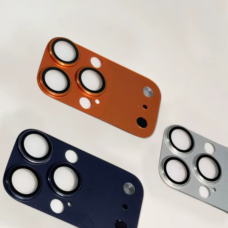 Seconds Change Kameraobjektivschutz aus Vollmetall-Panzerglas für iPhone 16, 15 und 14 Pro Max sowie iPhone 16, 15 und 14 Pro - Bild 3