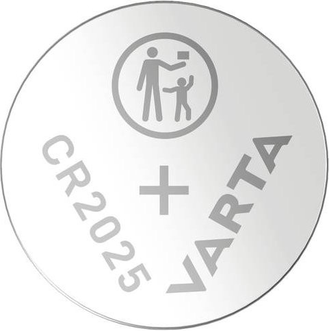 Varta CR2025 Lithium Knopfzelle 3V, 20 Stück, Silber - Bild 1