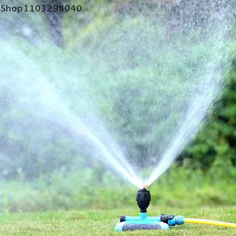 Hoeaden 360-Grad-automatischer rotierender Rasensprinkler mit multidirektionaler Wasserverteilungsdüse für die Gartenbewässerung - Bild 3