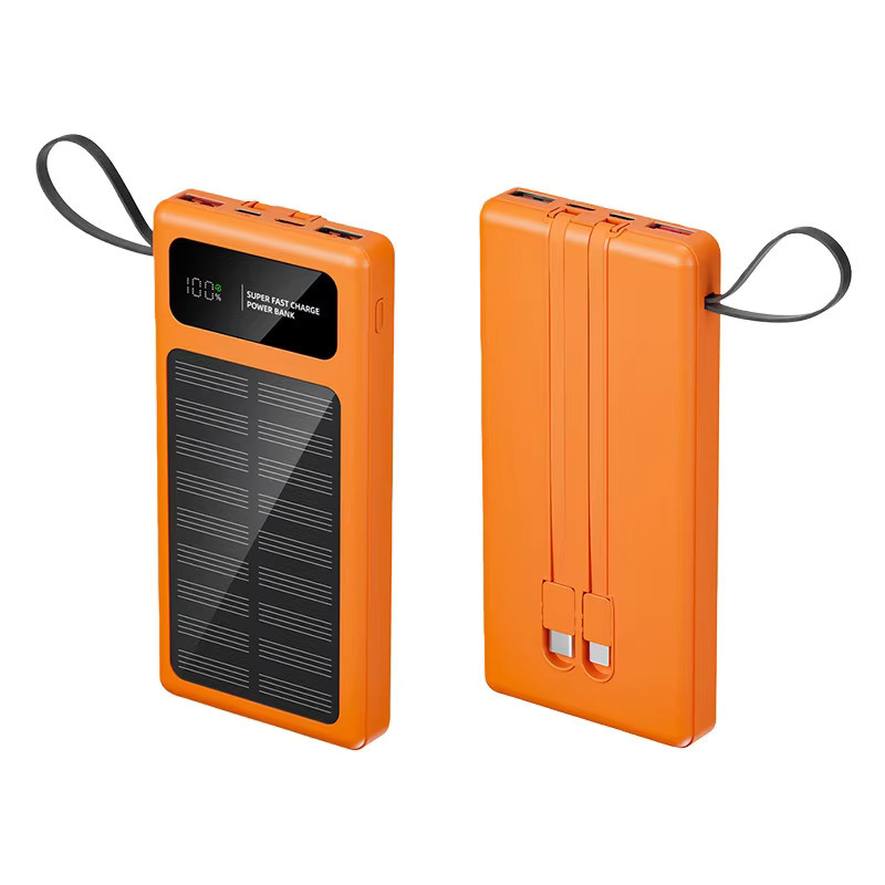 OnePlus Solarpowerbank mit Hochkapazität und Schnellladefunktion in Orange - Bild 5
