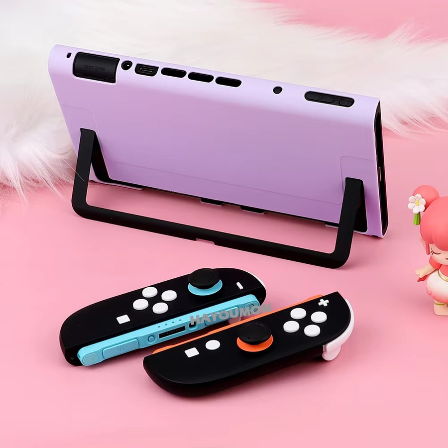 Hayoumon Schutzhülle für Nintendo Switch in Transparent, Hartschalen-PC Gehäuse für deine Konsole - Bild 3