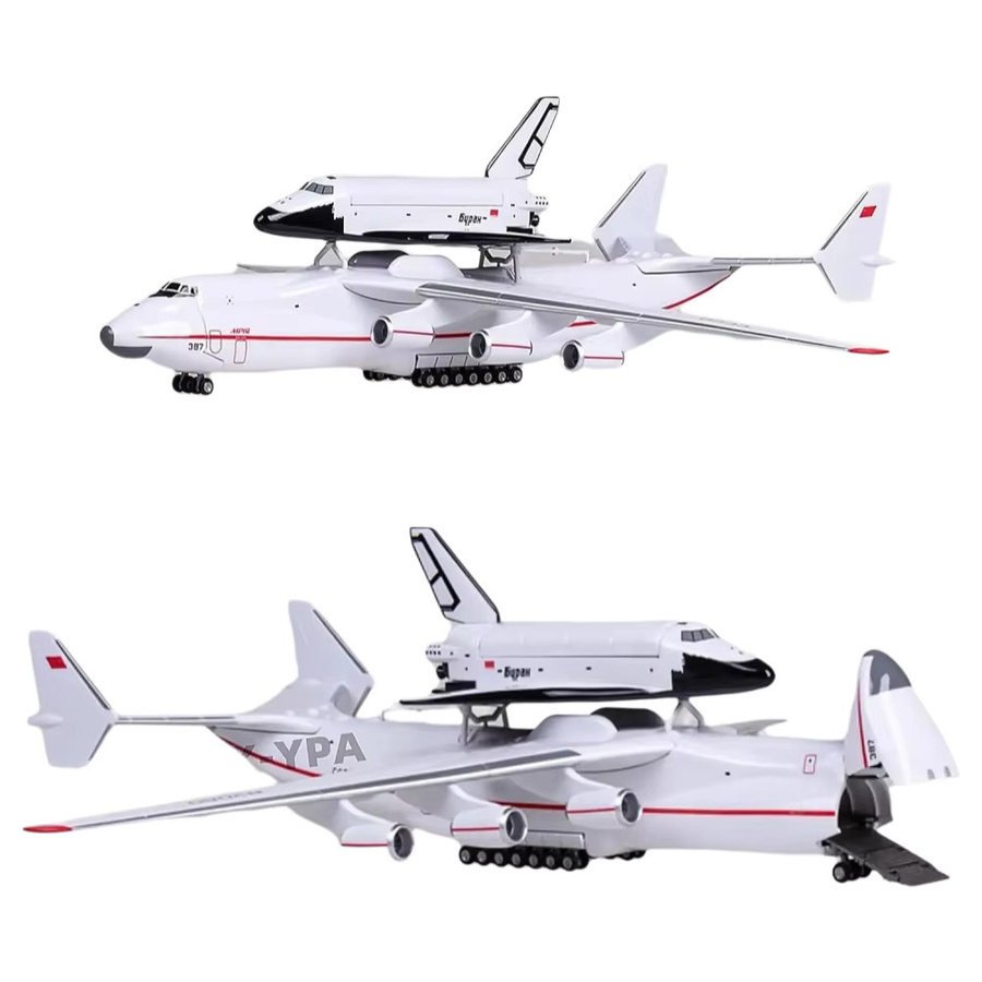 ZOCO An225 Ukrainisches Antonov Modell, 1:200, Weiß - Bild 3