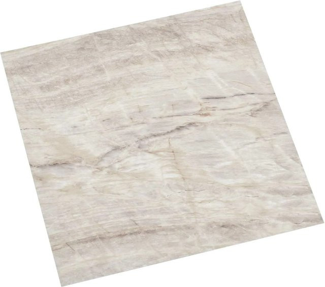 vidaXL Bodenplanken aus PVC in Beige, 55 Stück, 5,11 m² selbstklebend - Bild 1