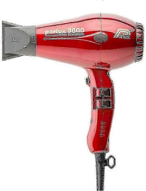 Parlux 3800 Professioneller Haartrockner, Rot - Bild 1
