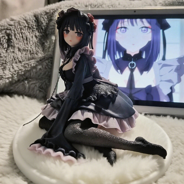 Bandai My Dress-Up Darling Marin Figur, Actionfigur, Schwarzes Dienstmädchen-Outfit - Bild 1