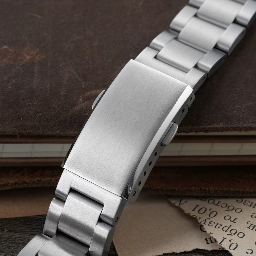 Militado Uhrenarmband Edelstahl, Silber, 20 mm, Unisex - Bild 3