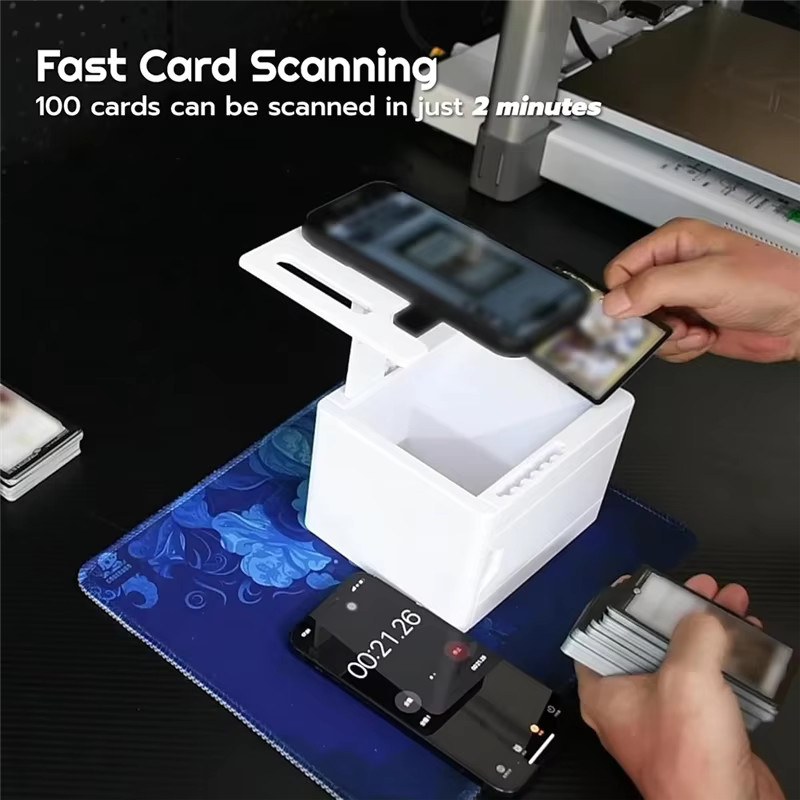 ABZZ Magic: The Gathering Kartenscanner, Kartenhalter, Weiß - Bild 3