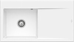 Villeroy & Boch Spüle Subway Style 50 Aufsatzspülbecken links, Farbe: Weiß, Keramik - Bild 1