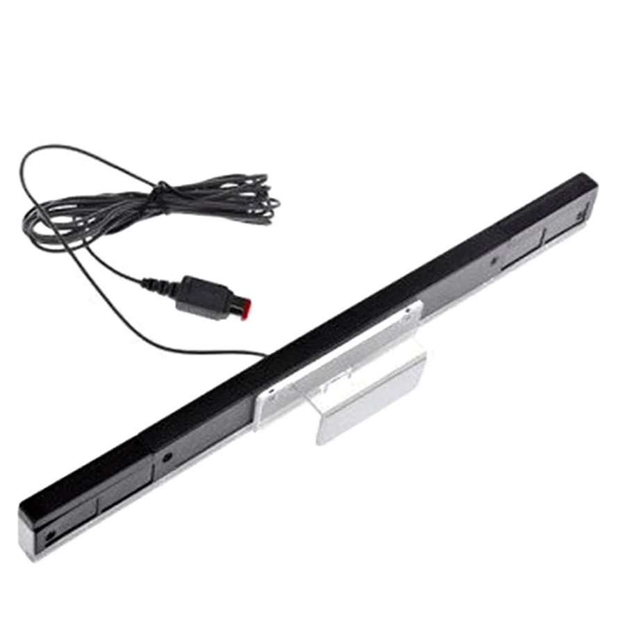Nintendo Infrarot-Bewegungssensor-Empfänger mit Fernbedienung und Verlängerungskabel in Schwarz für Nintendo Wii - Bild 3