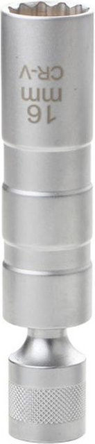 Kkmoon Universal-Nuss 12-Winkel aus Chrom-Vanadium-Stahl mit 3/8-Zoll-Antrieb in Silber für 16 mm - Bild 1