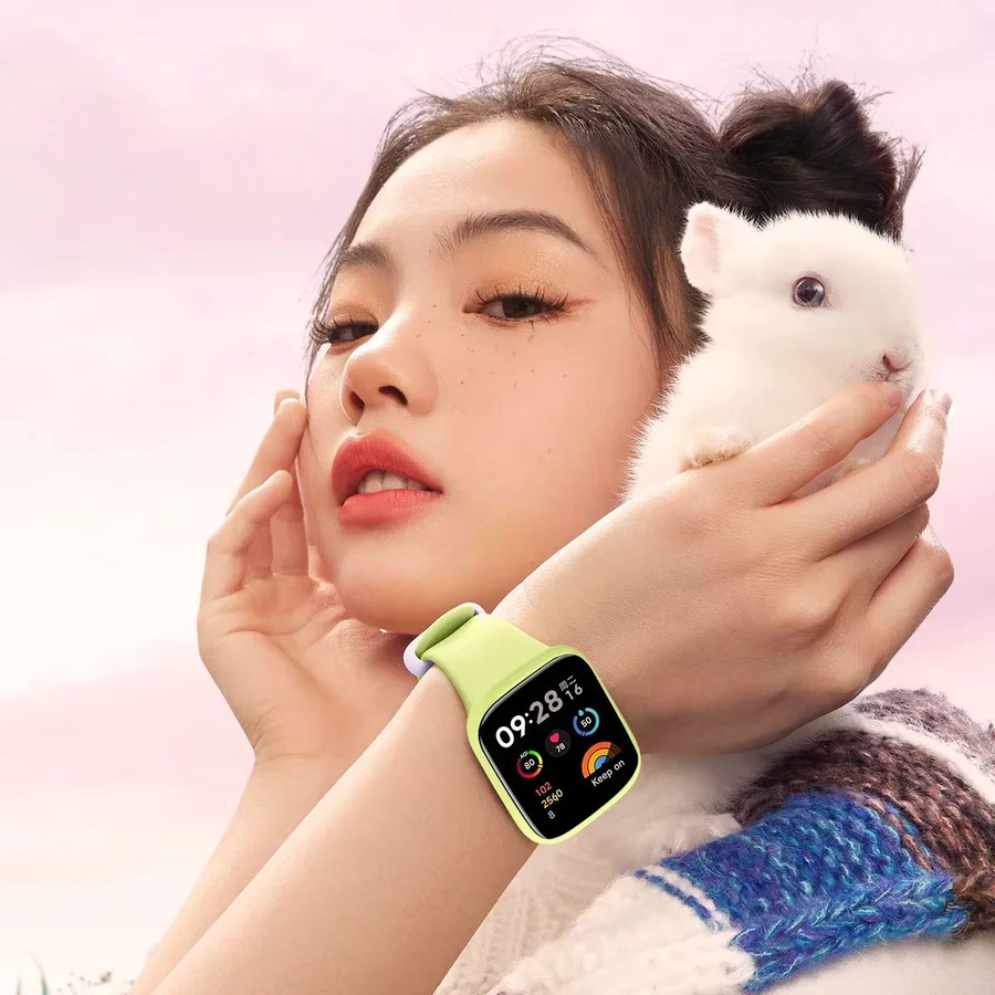 CAOWTAN Silikonhülle für Redmi Watch 3/3Active/3Lite, Uhrenzubehör - Bild 3