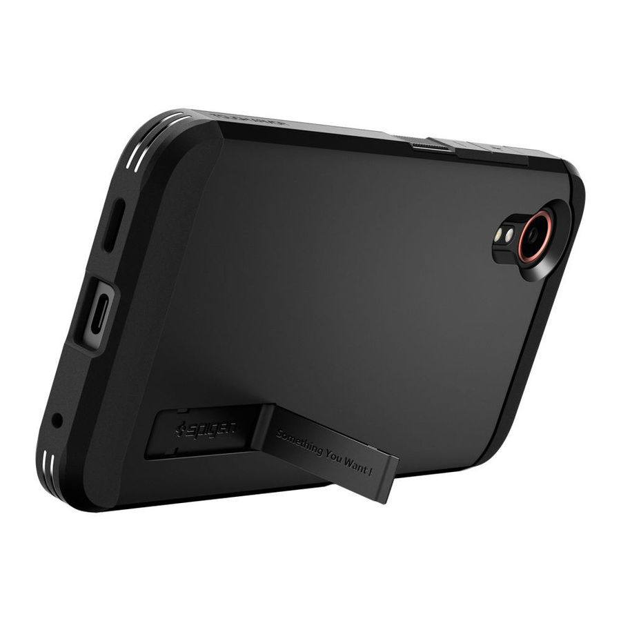 Spigen Tough Armor Schutzhülle für Galaxy Xcover 7 in Schwarz - Bild 4