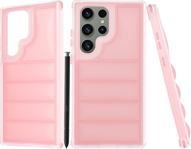 Techsuit Wave Shield Schutzhülle für Samsung Galaxy S23 FE S711 in Rosa - Bild 1