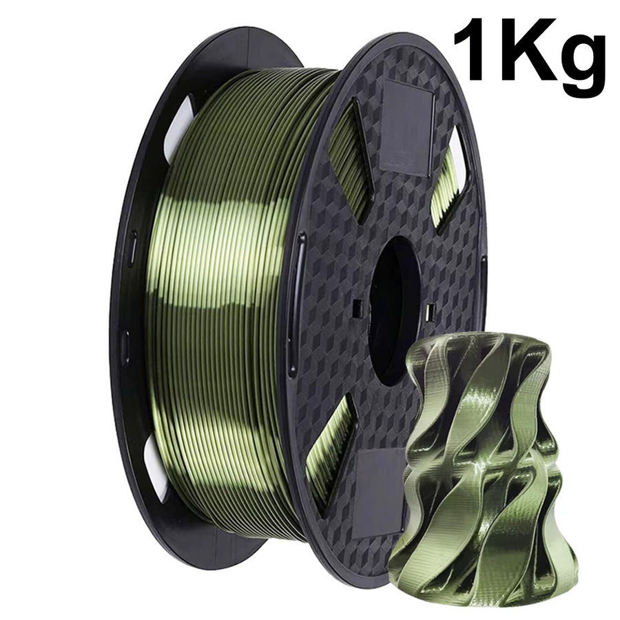 3D Maliang PLA Seide Filament Bronze 1,75mm für FDM 3D Drucker - Bild 4