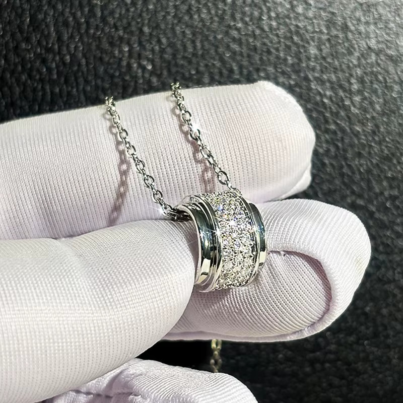 Huitan Halskette, Perle, Zirkonia, Silber, Damen - Bild 3