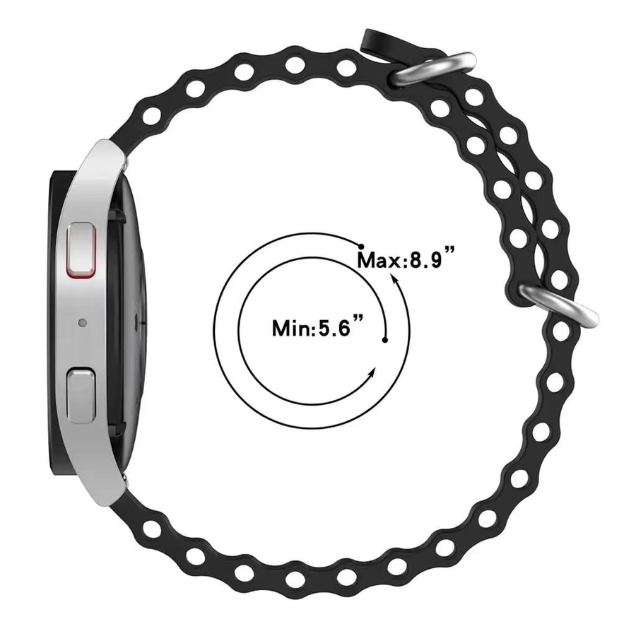 FancyWrist Armband und Silikonhülle, Weiß, Unisex, Redmi Watch 5 Active 5 Lite - Bild 3