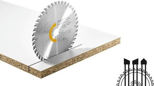 Festool Kreissägeblatt WD42 Wood Fine Cut mit 42 Zähnen, Farbe: Silber, Durchmesser: 168 mm, Bohrung: 20 mm, Breite: 1,8 mm - Bild 1