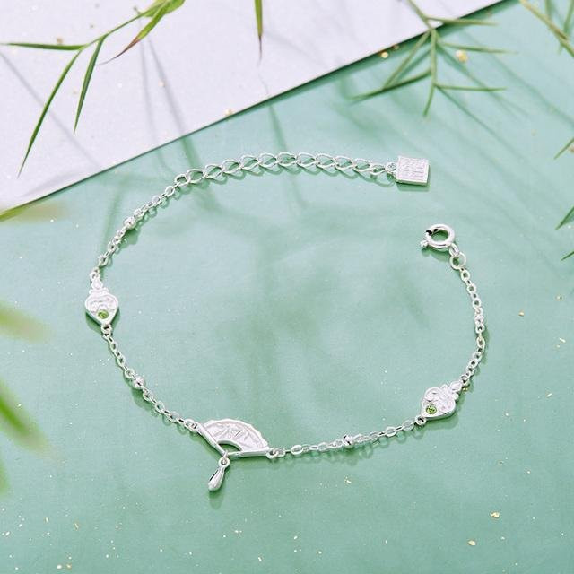 Wucifang Jewelry Armband, Zinklegierung, grün, Damen, 20cm - Bild 1