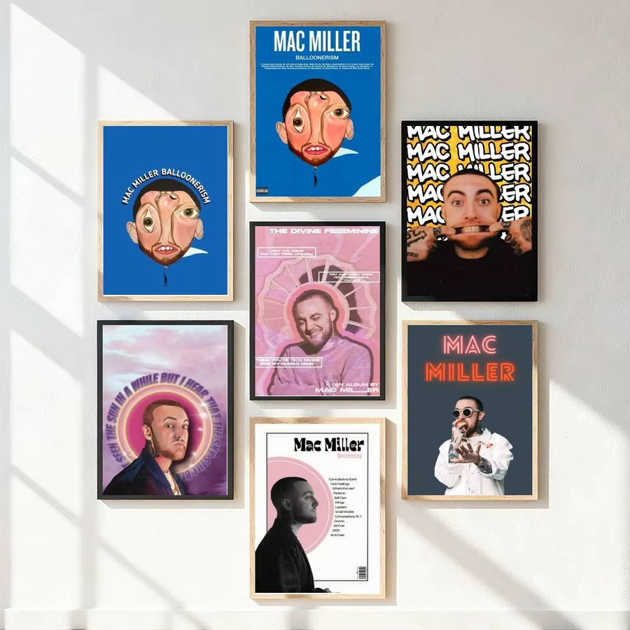 Kayou M-Mac Circles Miller Poster Kunstdruck im Anime-Stil, mehrfarbig, Papier, B/H: 15,0 x 10,0 cm - Bild 5