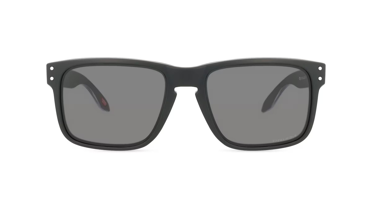 Oakley OO9102 Holbrook Sonnenbrille, Herren, Vollrand, Quadratisch, Kunststoff, schwarz, grau - Bild 1