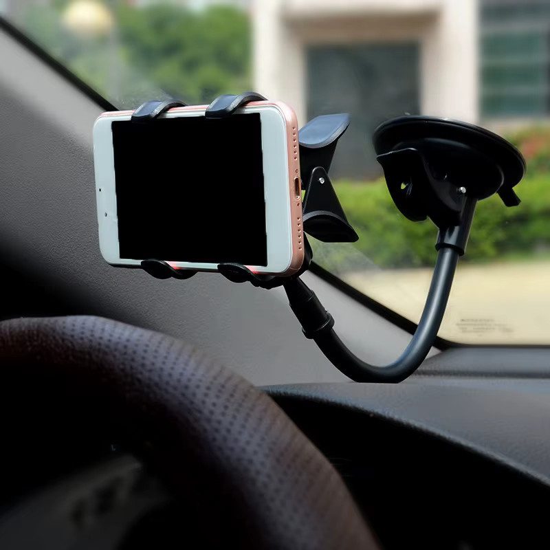 Universal 360 Grad rotierender Auto Telefonhalter mit Saugnapf für Windschutzscheibe und Dashboard in Schwarz - Bild 3