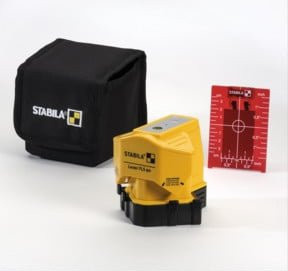 Stabila Bodenlinienlaser FLS 90 Set 3-teilig in Gelb mit 15 m Reichweite - Bild 2