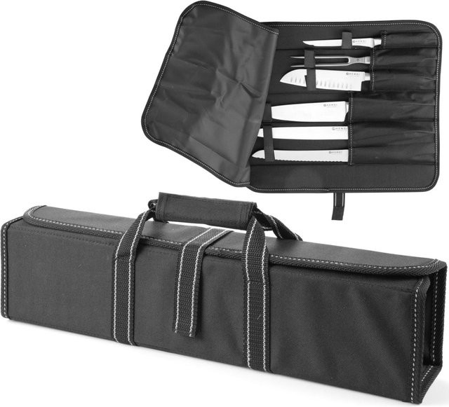 Hendi Kochtasche für 6 Messer bis 400 mm, Schwarz, B/T/H: 45 x 7 x 11 cm - Bild 1