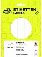 Avery Zweckform Universaletikett weiß B x H: 32 x 23 mm - Bild 1