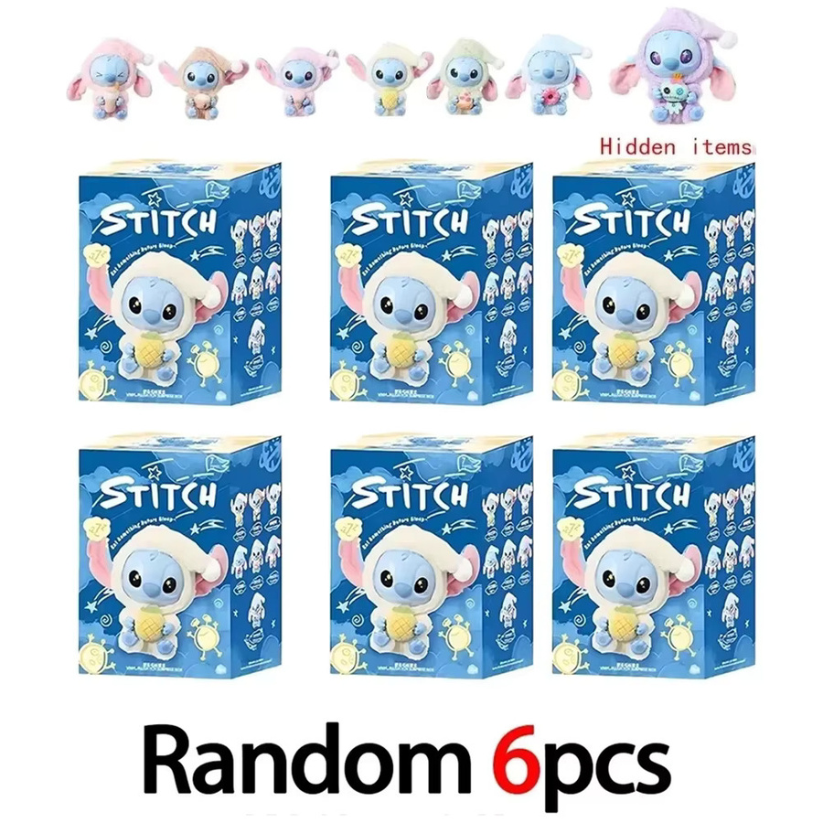 Disney Stitch Eat Something Before Sleep, Plüschpuppen Anhänger, Mystery Box - Bild 2
