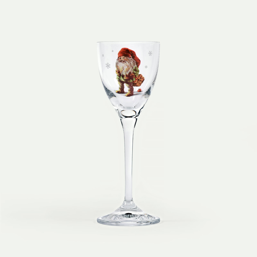 Weihnachtsfreude Schnaps- und Likörglas aus Kristallglas, transparent, 6 cl - Bild 1