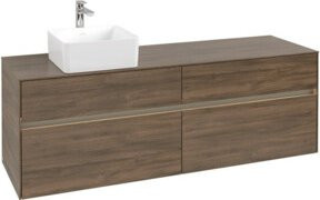 V&B Waschtischunterschrank Collaro mit LED-Beleuchtung, B/H/T: 160 x 50 x 54,8 cm - Bild 1