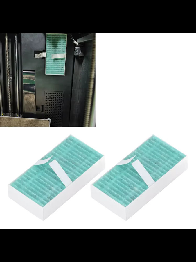2-teiliges Luftfilter-Set aus Aktivkohle als Ersatz für Flashforge Adventurer 5M zur hocheffizienten Partikelreinigung - Bild 4