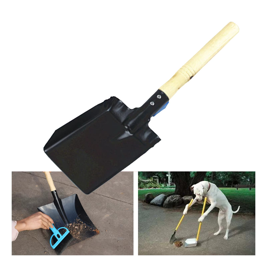 Homyl Multifunktions-Camping-Axt und Schaufel aus Stahl in Schwarz als Multi-Tool für Garten und Überleben - Bild 2